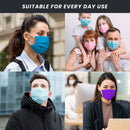 Casaba Face Mask Packs Disposable 3-Ply Filter - Made in USA with Imported Fabric - Yellow-Serve The Flag 5 image