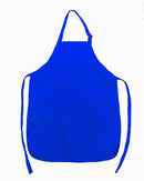 3 Pack Full Adult Size Bib Aprons With 2 Waist Pockets Plain Solid Colors Kitchen Cook Chef Waiter Crafts Garden Wholesale Lot Bulk-Serve The Flag 7 image