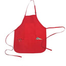 3 Pack Full Adult Size Bib Aprons With 2 Waist Pockets Plain Solid Colors Kitchen Cook Chef Waiter Crafts Garden Wholesale Lot Bulk-Serve The Flag 8 image