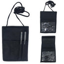 1 Dozen Conference Badges Id Card W/Pen Holders Shows Meetings Wholesale Bulk-Serve The Flag 1 image