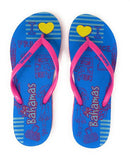 Bahamas Flip Flops Sandals Slippers for Women with Summer Fun Prints-Serve The Flag 8 image