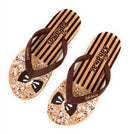 Bahamas Flip Flops Sandals Slippers for Women with Summer Fun Prints-Serve The Flag 13 image