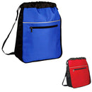 1 Dozen Large 13x16inch Drawstring Bags Backpack Rucksack School Travel Wholesale Bulk-Serve The Flag 2 image