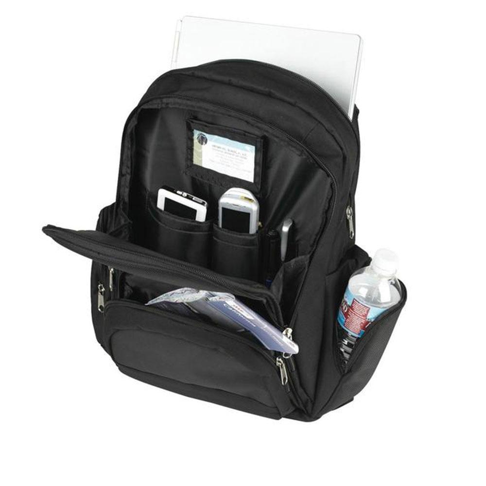 Explore Backpack Travel Books Bag Multi Pockets Organizer Laptop Pouch