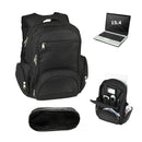 Explore Backpack Travel Books Bag Multi Pockets Organizer Laptop Pouch-Serve The Flag 3 image