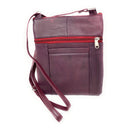 Casaba Womens Genuine Leather Crossbody Purse Shoulder Messenger Bag Organizer-Serve The Flag 22 image