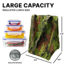 Empire Cove Insulated Lunch Bag Kids Adults Cooler Food Tote Picnic Travel Camo 4 image