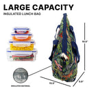 Empire Cove Insulated Lunch Bag Cooler Picnic Travel Food Tote Carry Bag 13 image