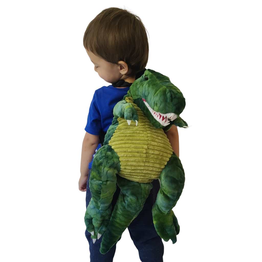 Plush Dinosaur Mini Backpack