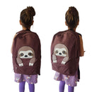Empire Cove Canvas School Backpack Peeking Fox Dog Cat Sloth Shark Book Bag-Casaba Shop 12 image