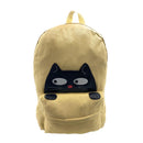 Empire Cove Canvas School Backpack Peeking Cat Book Bag Laptop Bags Travel 15 image
