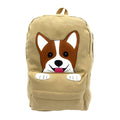 Empire Cove Canvas School Backpack Peeking Dog Book Bag Laptop Bags Travel
