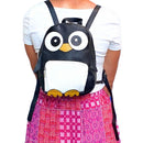 Empire Cove Wide Eyed Penguin Mini Backpack School Book Bags Cute Animals Girls-Casaba Shop 2 image