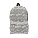 Empire Cove Stylish Design Backpack Junior Book Bag Laptop Travel Grey Shark 6 image