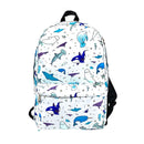 Empire Cove Stylish Design Backpack Junior Book Bag Laptop Animals Sealife 10 image