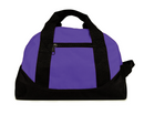 Casaba 12 inch Small Two Tone Duffle Travel Sport Gym Bags Carry-On Luggage-Serve The Flag 5 image