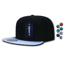 Decky Plaid Flat Bill Snapbacks 6 Panel Baseball Hats Caps Unisex-Serve The Flag 1 image