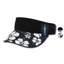 1 Dozen Decky Floral Flower Polo Visor Curved Summer Sun Sports Golf Wholesale-Serve The Flag 1 image