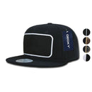 Decky Patch Snapbacks Flat Bill 6 Panel Camo Black Baseball Hats Caps Unisex-Serve The Flag 1 image