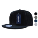 1 Dozen Decky 6 Panel Velvet Snapback Flat Bill Baseball Hats Caps Wholesale Lots-Serve The Flag 1 image