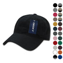 Decky Relaxed Soft Low Crown Dad Washed Cotton Polo Vintage 6 Panel Caps Hats-Serve The Flag 1 image