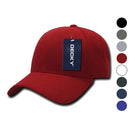 100 Lot Decky 6 Panel Curved Bill Low Crown Acrylic Dad Hats Caps Wholesale Lots!-Serve The Flag 1 image