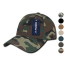 Decky Military Camo Army Woodland Acu Low Crown Structured Ripstop Hats Caps-Serve The Flag 1 image