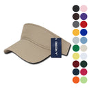 8 Lot Blank Decky Golf Sports Sun Summer Visor Visors Cotton Wholesale Lots!-Serve The Flag 1 image