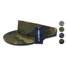 1 Dozen Decky Pre Curved Bill Camouflage Golf Beach Sun Acyrlic Visors Wholesale-Serve The Flag 1 image