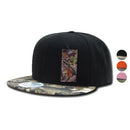 Decky Camouflage Hybricam Bil 6 Panel Snapback Baseball Caps Hats-Serve The Flag 1 image