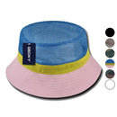 1 Dozen Decky Fisherman'S Bucket Mesh Top Hats Caps Wholesale Lots-Serve The Flag 1 image