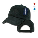 Decky Knitted Crochet Crocheted Cotton Baseball Caps Hats Air Vent-Serve The Flag 1 image