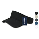 Decky Cotton Chino Twill Polo Visor Golf Tennis Sun Caps Hats-Serve The Flag 1 image