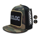 1 Dozen Cuglog Camouflage Camo Patch Snapback Caps Hats Wholesale Bulk-Serve The Flag 1 image