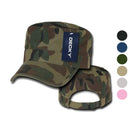 1 Dozen Washed Cotton Army Gi Military Bdu Cadet Castro Caps Hats Wholesale-Serve The Flag 1 image