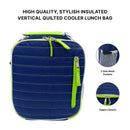 Empire Cove Vertical Insulated Lunch Bag Quilted Cooler Food Tote Picnic Travel 8 image