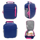 Empire Cove Vertical Insulated Lunch Bag Quilted Cooler Food Tote Picnic Travel 22 image