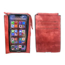 Empire Cove Cell Phone Crossbody Bags Touchscreen Clear Window Wallet Pouch Purse 19 image