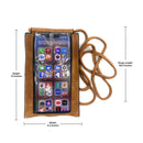 Empire Cove Cell Phone Crossbody Bags Touchscreen Clear Window Wallet Pouch Purse 24 image