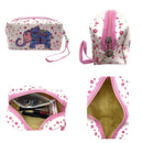 Empire Cove Womens 3 Piece Gift Set Elephant Cosmetic Bag Makeup Coin Pouch Mirror-Casaba Shop 3 image