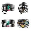 Empire Cove Womens 3 Piece Gift Set Llama Cosmetic Bags Coin Pouch Mirror-Casaba Shop 3 image
