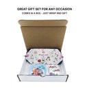 Empire Cove Womens 3 Piece Gift Set Love Cosmetic Bags Coin Pouch Mirror-Casaba Shop 2 image