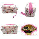 Empire Cove Womens 3 Piece Gift Set Love Cosmetic Bags Coin Pouch Mirror-Casaba Shop 3 image