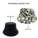 Empire Cove Mens 3 Piece Gift Set 100 Dollar Bill Bucket Hat Bifold Wallet Sunglasses-Casaba Shop 3 image
