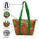 Empire Cove 2 Piece Gift Set Cactus Large Tote Bag Insulated Lunch Bag Cooler-Casaba Shop 5 image