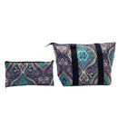Empire Cove Womens 2 Piece Gift Set Paisley Insulated Lunch Bag Cooler Cosmetic Bag 1 image