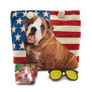 Empire Cove Womens 3 Piece Gift Set Dog Beach Tote Bag Sunglasses Coin Pouch 1 image