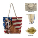 Empire Cove Womens 3 Piece Gift Set Dog Beach Tote Bag Sunglasses Coin Pouch-Casaba Shop 2 image