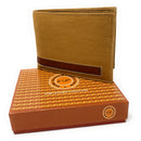Empire Cove Stylish Genuine Leather Bifold Wallets Mens Womens-UNCATEGORIZED-Empire Cove-Tan-Casaba Shop 2 image