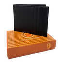 Empire Cove Stylish Genuine Leather Bifold Wallets Mens Womens-UNCATEGORIZED-Empire Cove-Black-Casaba Shop 1 image